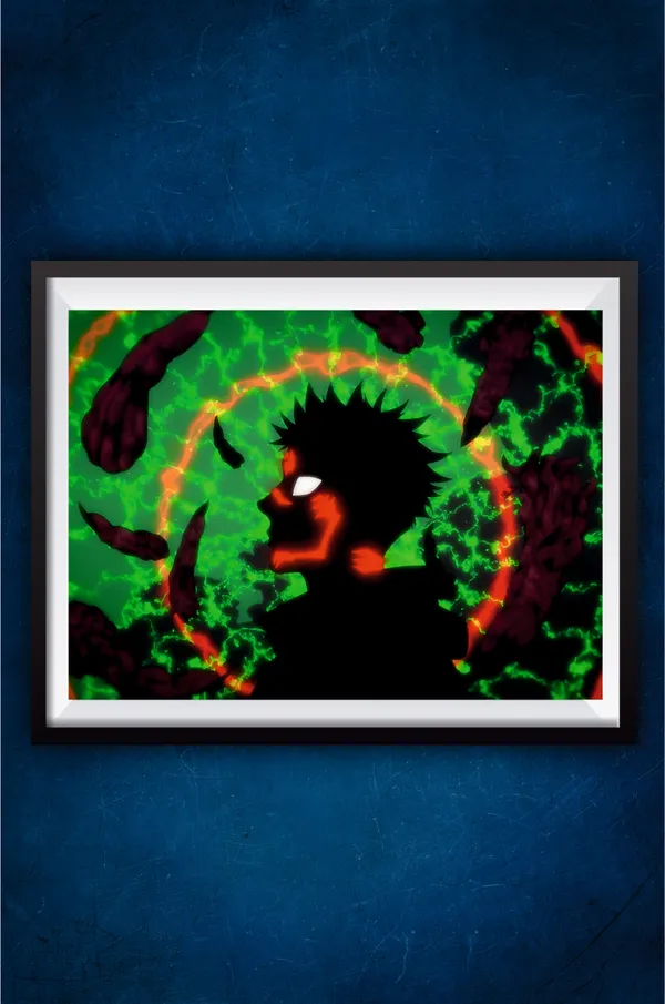 Multicolor_Acrylic_Yugi_With_Sukuna_S_Fingers_Poster_For_Home_Decor